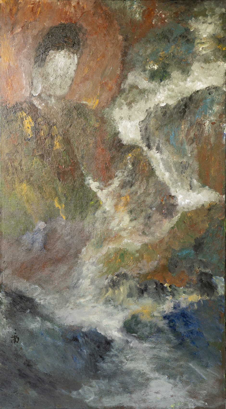 Clouds Rise, the Dragon Returns — oil painting by Ernan
