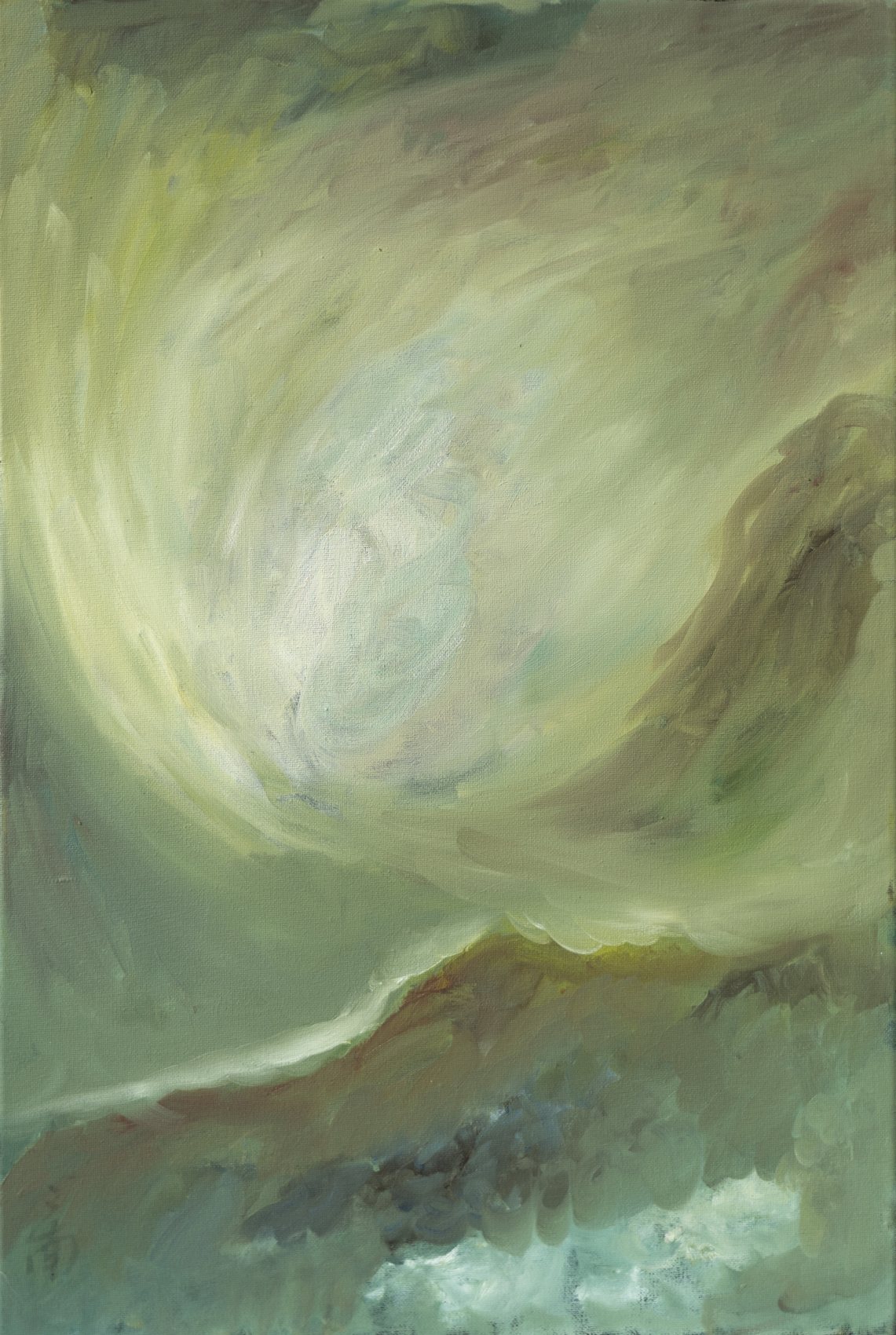 Clear Stillness — oil painting by Ernan