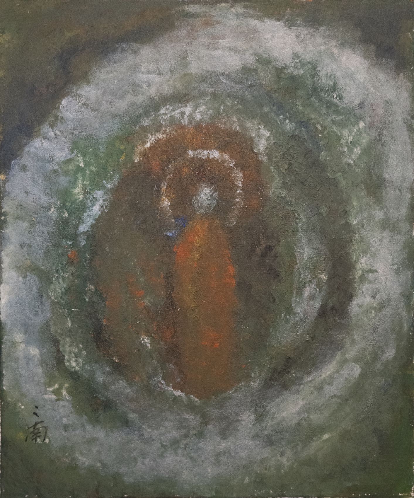 A Single Thought, Luminous and Whole — oil painting by Ernan